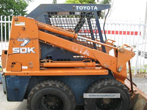 toyota skid steer for sale|salvage skid steers for sale.